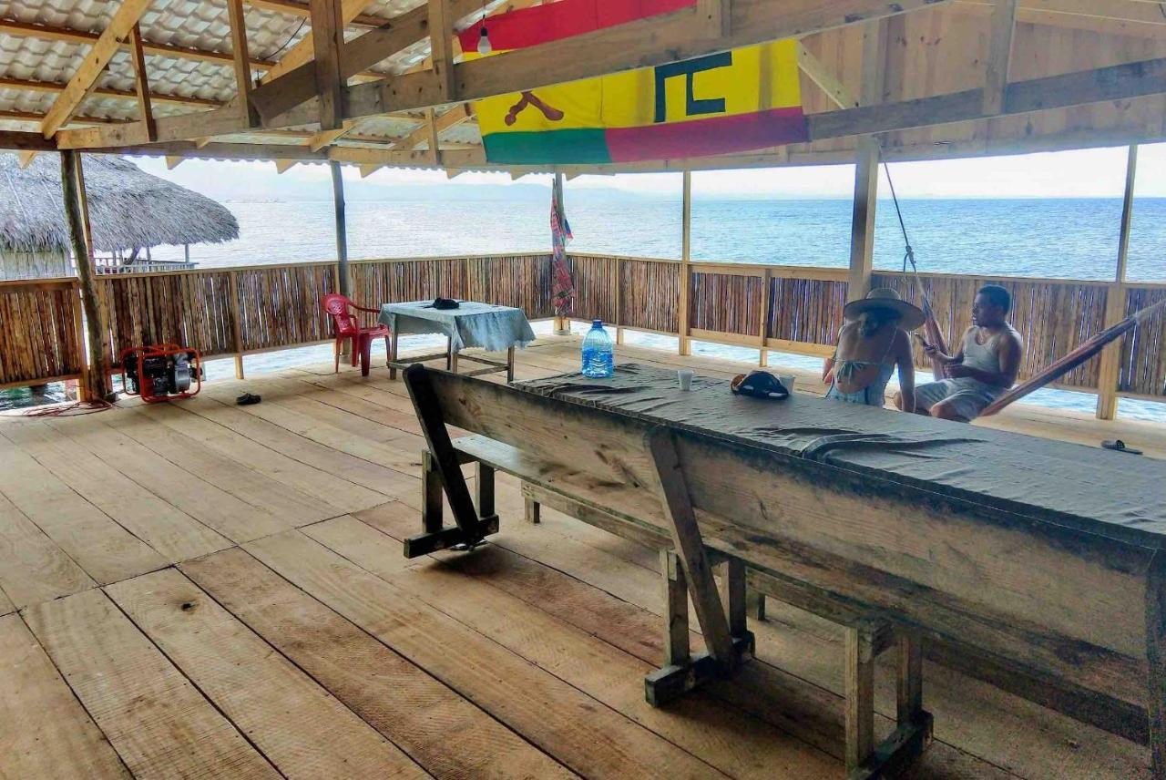 San Blas Islands - Private Cabin Over-The-Ocean Including Meals Mandinga Número Uno Exteriör bild