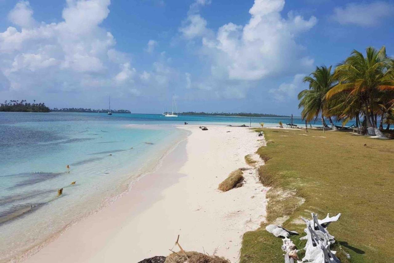 San Blas Islands - Private Cabin Over-The-Ocean Including Meals Mandinga Número Uno Exteriör bild