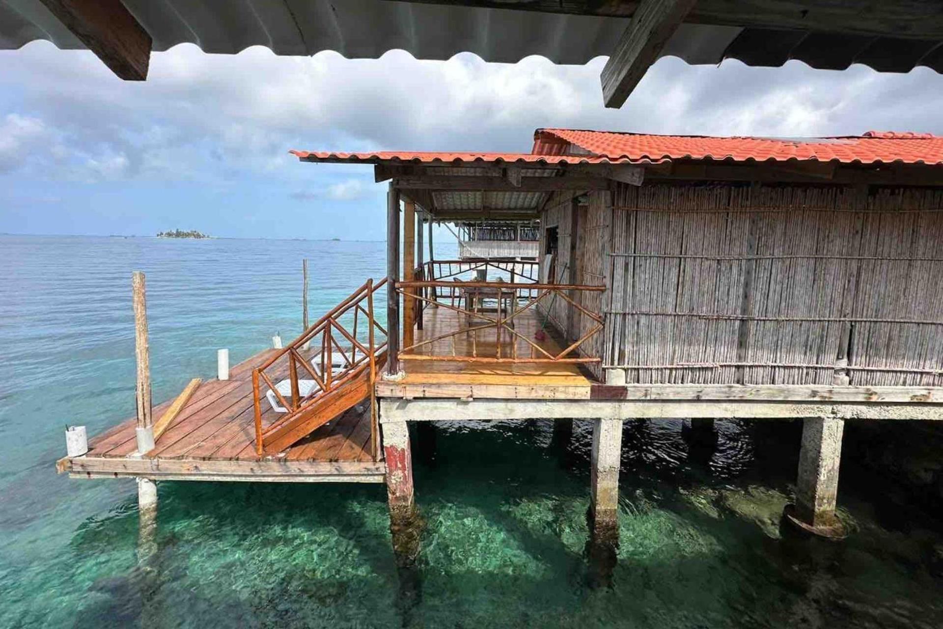 San Blas Islands - Private Cabin Over-The-Ocean Including Meals Mandinga Número Uno Exteriör bild